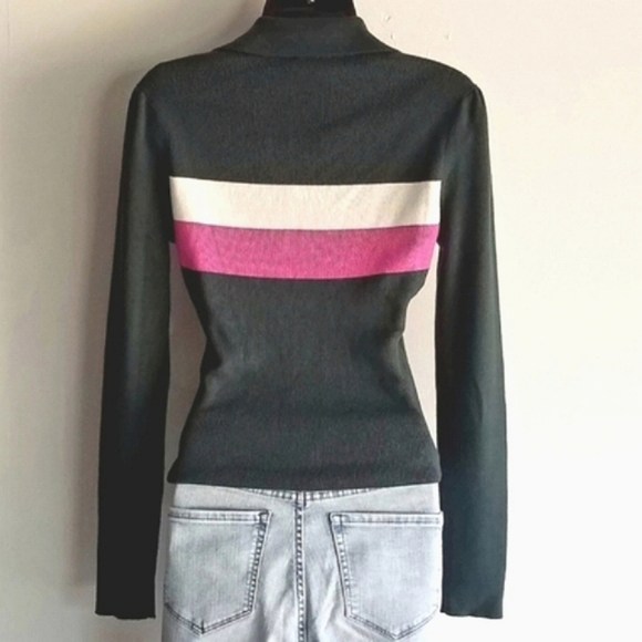 Anne Klein Fiona Long Sleeve Polo Sweater ⭐⭐ - Picture 5 of 5